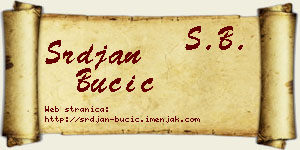Srđan Bučić vizit kartica